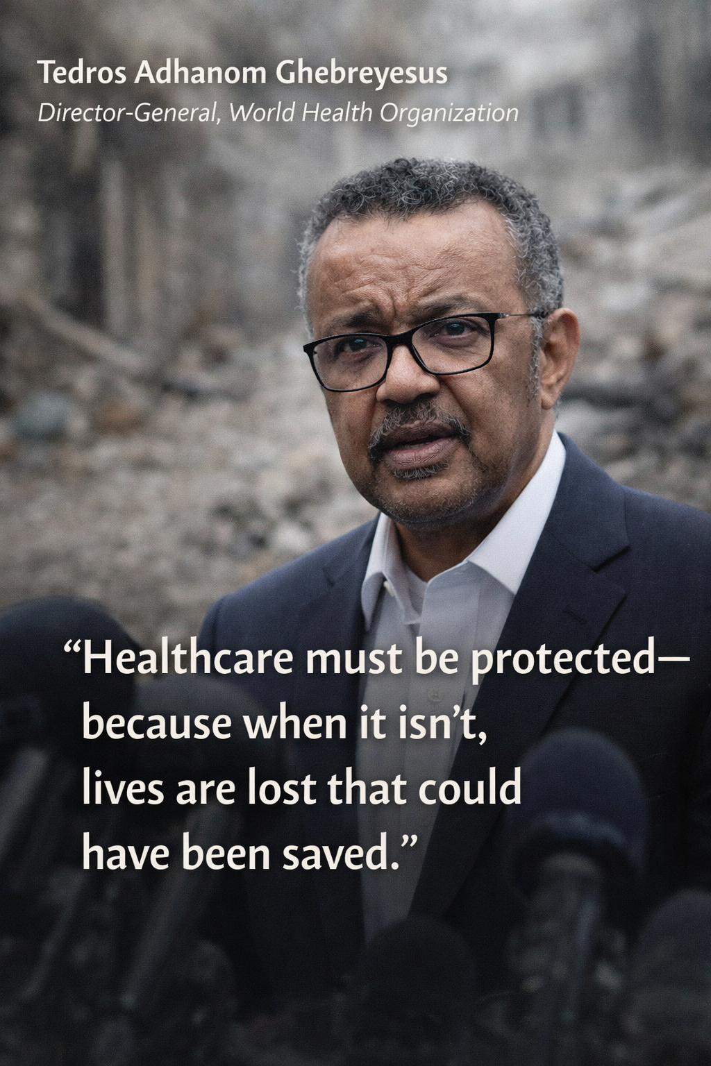 Tedros Adhanom Ghebreyesus — WHO Director-General